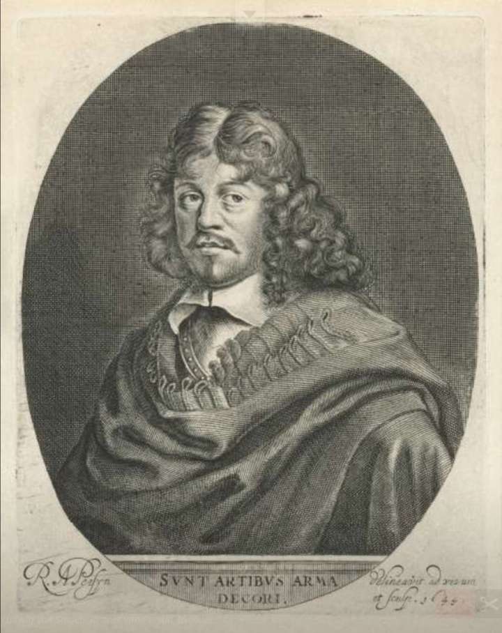 Portret van Ludwig von Siegen, Reinier van Persijn, 1644