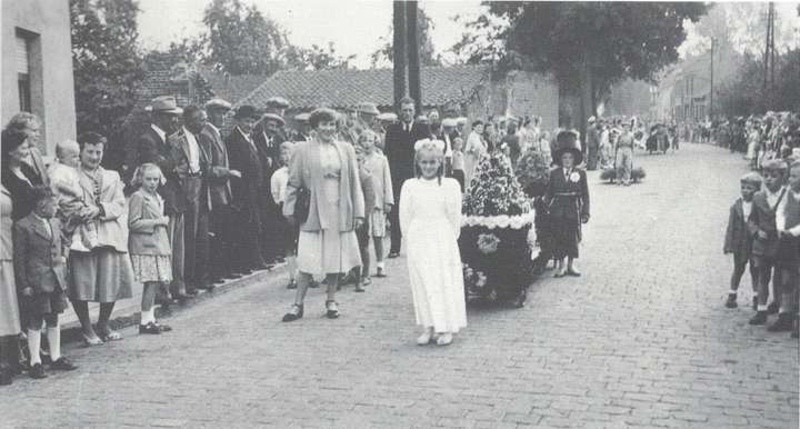 Eerste bloemencorso in 1952